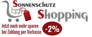 Sonnenschutz-Shopping