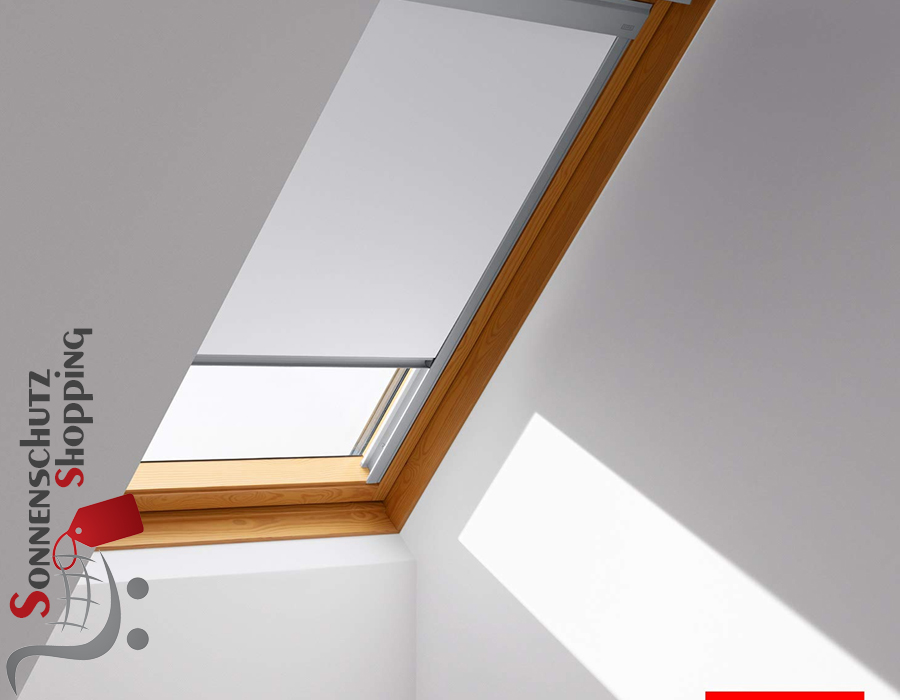 Raumbild Original Velux DBL Verdunkelungsrollo in weiß