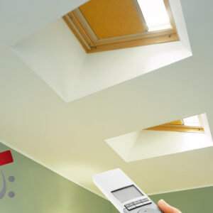 Elektro Verdunkelungsrollo Velux Tageslichtspot