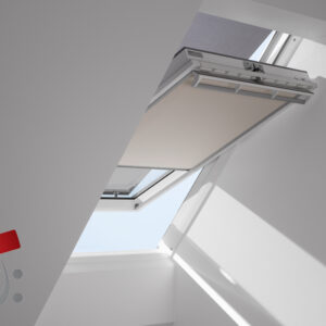 Verdunkelungsrollo + Markise Velux DOP Dekor beige