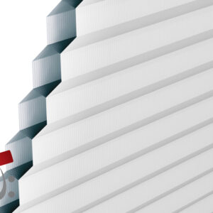 Wabentechnik Farbe weiß