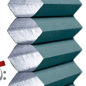 Wabentechnik Nahaufnahme Petrol