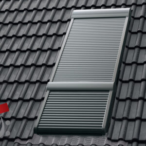 Elektro Rollladen für oberes und unteres Fenster Element