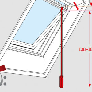 Velux Teleskop-Bedienstange ZCT 200